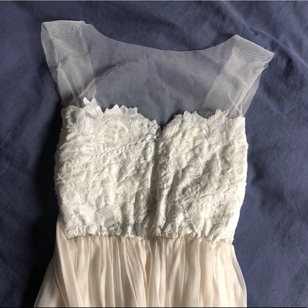 XXS Grace Love Lace Loren Dress in Tulle IVORY